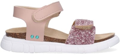 BunniesJR 226422-774 Meisjes Platte Sandalen - Roze - Imitatieleer - Klittenband