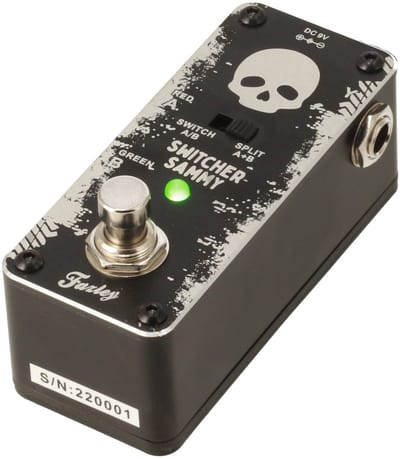 Line selector pedaal - Fazley ABY-01 Switcher Sammy - Wit