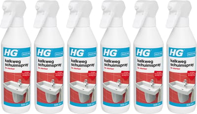 HG Kalkweg schuimspray 3x sterker 6 x 500 ml