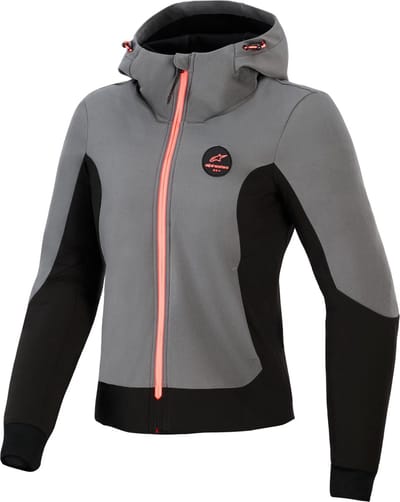 Alpinestars Stella Radium Tech Dames motorfiets zip hoodie -