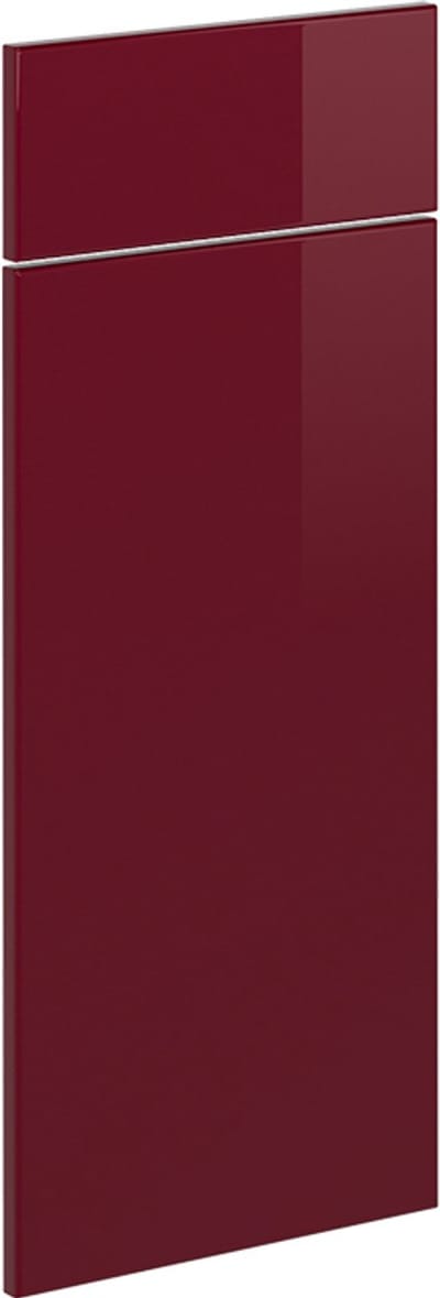 Vicco R-Line Keukenfront – 29.6 x 70.8 cm meubelfront voor de lade-onderkast Rode hoogglans