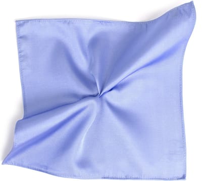 TRESANTI | ZINO I Klassiek zijden pochet | Sky Blauw