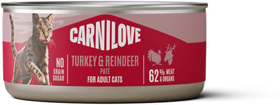 Carnilove can turkey / reindeer - 12x100 gr