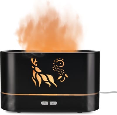 Aromatherapie olie diffuser met 200ml capaciteit en schattig cartoonpatroon voor woonkamer, slaapkamer, kantoor en hotelgebruik