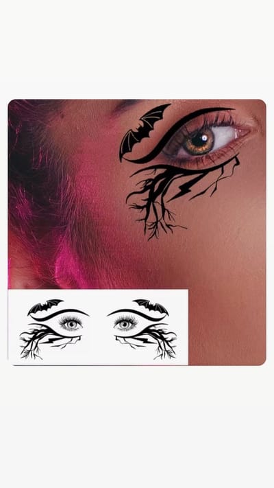 Akyol - Halloween - Halloween masker - carnaval - gezicht tattoo - tattoo - gezicht tattoe - schrikken trick or treat