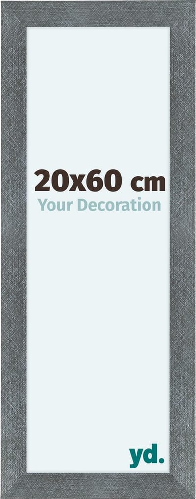 Your Decoration - Fotolijst 20x60 cm - MDF - IJzer Geveegd - Como