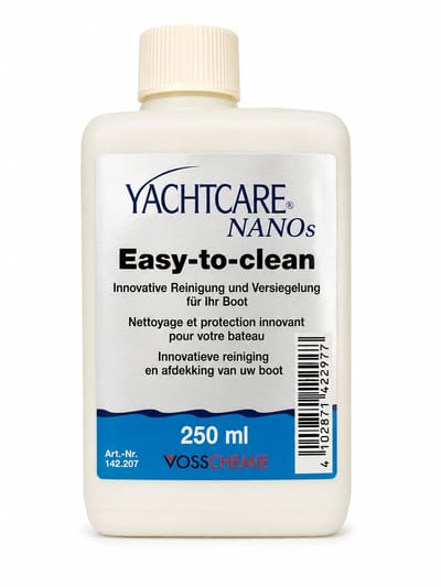 Yachtcare NanoS Easy-to-Clean 250 ml – Innovatieve Nano Bootreiniger en Beschermende Coating – Voor Polyester, Gelcoat en Gelakte Oppervlakken