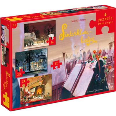 Sinterklaasliedjes - mark janssen puzzel (12+16+20+24 stukjes)