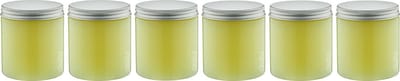 Bodyscrub-Gel Hamam - 400 gram - Pot met aluminium deksel - set van 6 stuks - Hydraterende Lichaamsscrub
