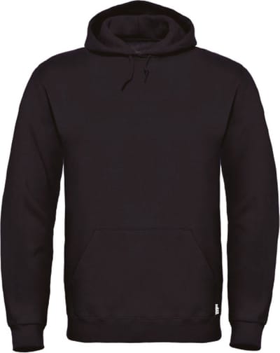 Basic hoodie - zwart - M - soBAD. | Crewneck | 100% Organic | Unisex | Sweater heren | Sweater dames