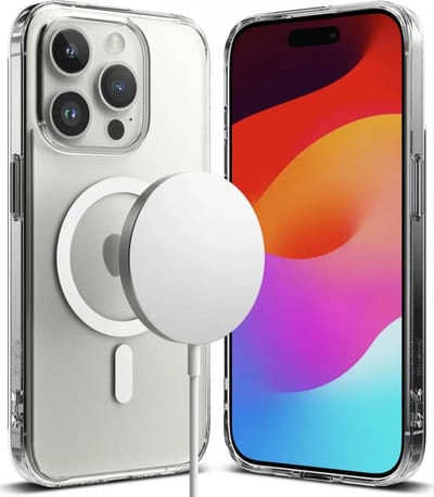 Ringke Fusion MagSafe Matte Transparant Hoesje Geschikt voor Apple iPhone 15 Pro Max