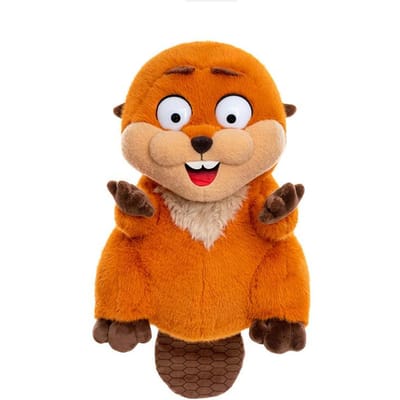 Leuke Anime Hoppers Pluche Schattige Koning Georges Tom Hagedis Pluche Zacht Knuffeldier Bever Pluchepop Speelgoed Verjaardagscadeau Voor Kind 20-23cm bever