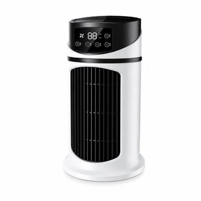 Aircooler Luchtkoeler- Aircooler – Tafelventilator / Mini Airco – 6 Standen –Draagbare airconditioner- Luchtbevochtiger & Koelventilator voor- Slaapkamer, Bureau en Woonkamer