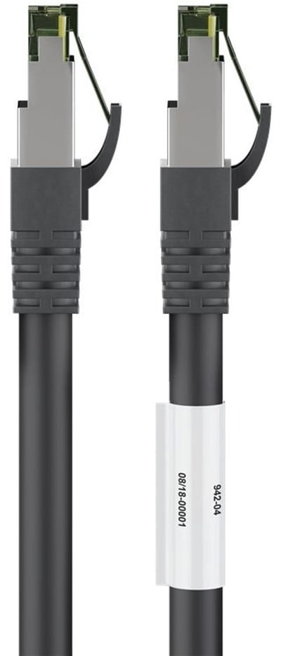 Danicom Cat8 S/FTP (PIMF) patchkabel - 3 meter zwart - netwerkkabel - internetkabel - UTP kabel - RJ45 - 10000 mbit/s