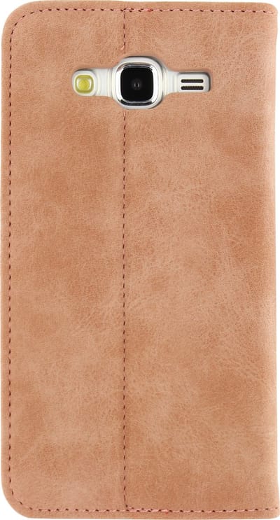 Mobilize Telefoonhoesje geschikt voor Samsung Galaxy J5 (2015) Hoesje | Mobilize Premium Magnet Bookcase | Pasjeshouder voor 1 Pasje | Telefoonhoesje voor Pinpas / OV Kaart / Rijbewijs - Roze