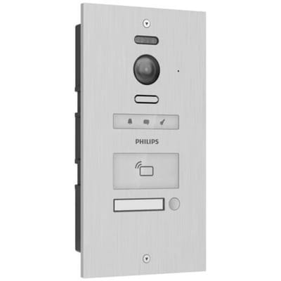 Philips WelcomeHive Pro 2 Buitenunit voor Video-deurintercom WiFi Aluminium