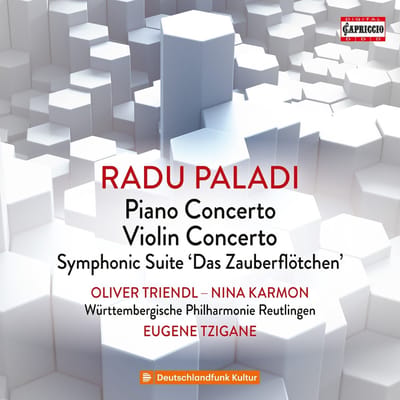 Oliver Triendl, Nina Karmon, Württembergische Philharmonie Reutlingen, Eugene Tzigane - Paladi: Piano Concerto | Violin Concerto | Symphonic Suite 'Das Zauberflötchen' (CD)
