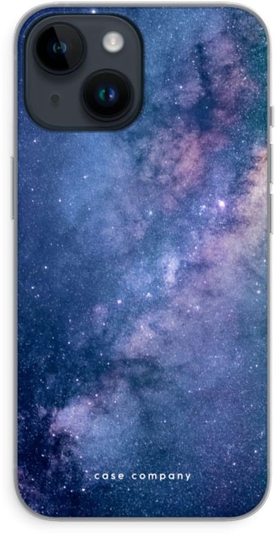 Case Company® - Hoesje geschikt voor iPhone 14 hoesje - Nebula - Soft Cover Telefoonhoesje - Bescherming aan alle Kanten en Schermrand