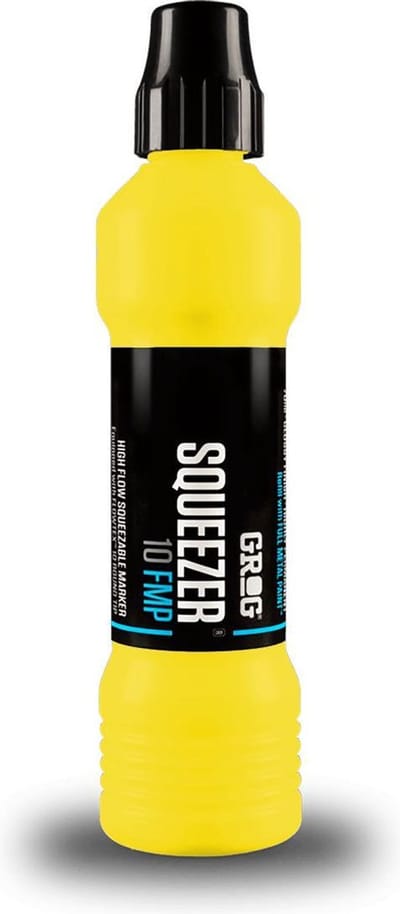 Verfstift Grog Squeezer FMP 10 mm - Flash Yellow