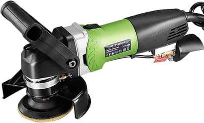 Polijstmachine - Vloer polijster - Vloeren polijsten - Variabele snelheid - 125 mm schijf - Grijs