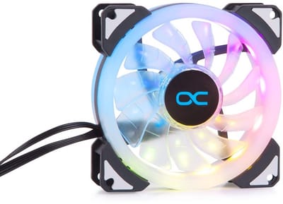 92mm PC Ventilator met Digitale RGB Verlichting - Stille Krachtige Koeling