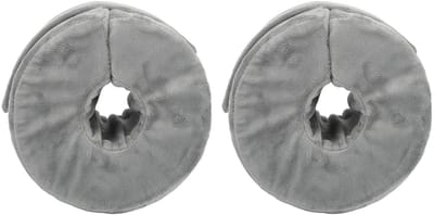 Dailygoods- Enkelkussen Afneembaar - Voetsteunkussen 2 Stuks - Hoge Dichtheid Spons - Comfortabele Ondersteuning - Vermindert Stress - Duurzaam - Voetsteun
