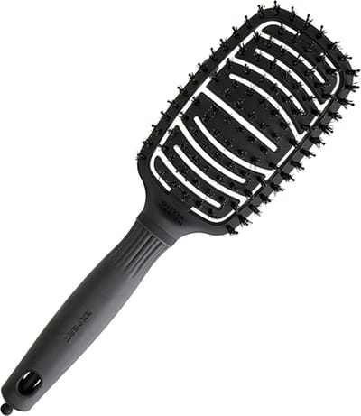 Olivia Garden Expert Care Flex Boar&Nylon Black Label