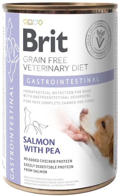 Brit Veterinary Diet Dog - Grain free - Gastrointestinal - Blik - 6 x 400 g
