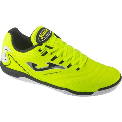 Joma Maxima 25 MAXW IN, Gele zaalvoetbalschoenen voor heren 44 geel