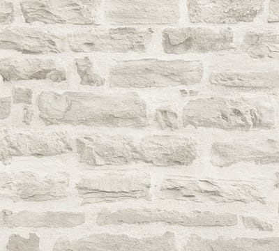 STEEN BEHANG | Industrieel - Grijs - A.S. Création Elements