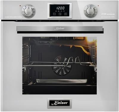 Kaiser - Inbouwoven - EH 6326 W - met 1-voudige telescoopgeleider - elektrische oven -autonoom - 79L - 60 cm - inbouwoven - 10 functies
