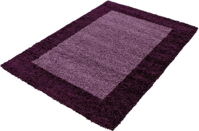 Hoogpolig vloerkleed Life - paars - lila - 240x340 cm