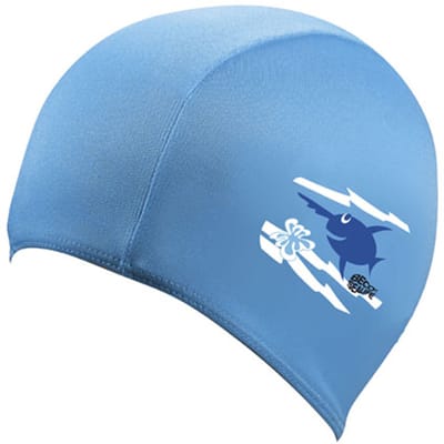 BECO-SEALIFE® badmuts voor kinderen - BLAUW - textiel badmuts voor kinderen - One Size