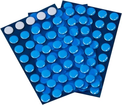 Muisschaatsen Dots - Muisvoetjes Upgrade - Soepele Muisbeweging - Drie Materiaalopties - 160 Stuks - Wit