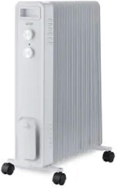Oliegevulde Radiator 2500W met 11 Elementen - Krachtige Elektrische Verwarmer