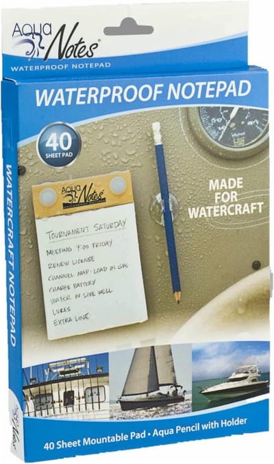 Waterdicht Notitieblok voor Watersport en Buitenactiviteiten - Duurzaam en Praktisch