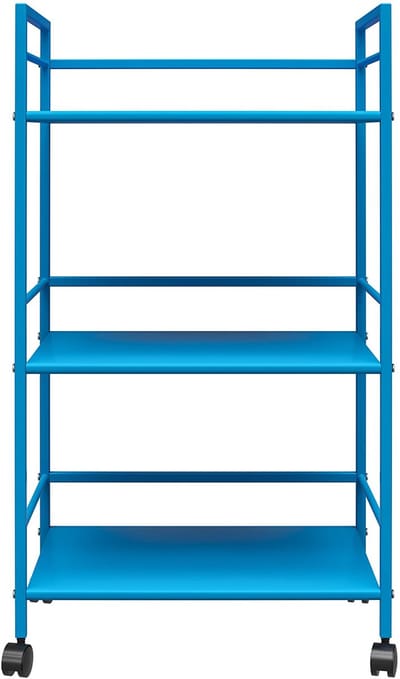 Notio Living Cache-Rolwagen - Blauw Metaal