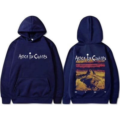 Rock Band Alice in Chains Dirt Hoodie Mannen Vrouwen Kleding Gothic Punk Sweatshirt Mannelijk Vintage Casual Pullover Hoodies Fans Cadeau S Vloot