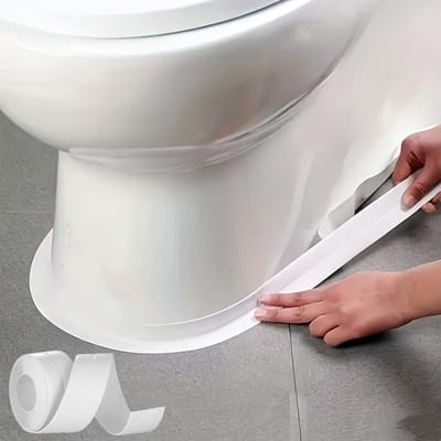 Daity 1 rol - Afdichtingstape - waterdichte toiletkit - afdichtingstape voor keuken - gootsteen - badkamer - aanrecht - doucheruimte en badkuipranden (3 - 8 cm * 3 - 2 m)