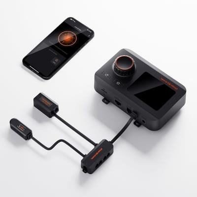 Automatische Groeicontroler voor Binnen, Temperatuur- en Vochtigheidsensor, Ideaal voor Tuinkweek en Groeiomgeving Beheer