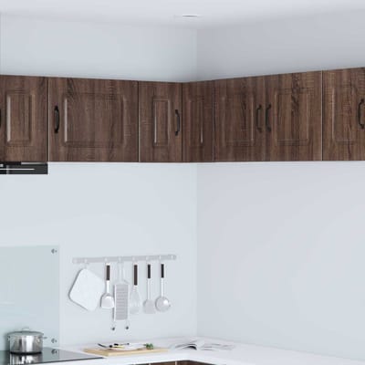 vidaXL - Vaatwasserpaneel - Kalmar - Bruin - Eiken - 57 - x - 57 - x - 40 - cm