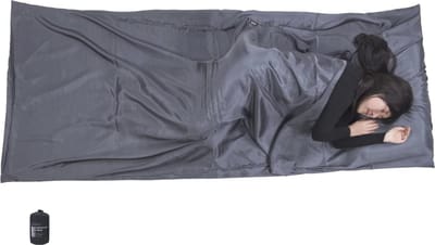 Zijde Slaapzak Liner - Extra Breed Lichtgewicht Reisblad voor Hotels - 220x110cm en 220x87cm