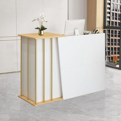 Receptie Balie - Kassatafel Balie - Winkel Ontvangst - Afsluitbare Lade - 100 cm Breed