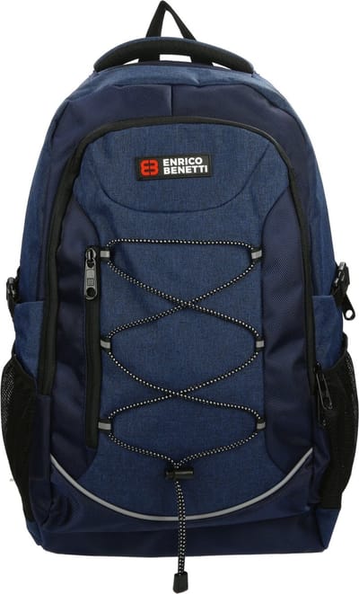 Enrico Benetti Yellow Stone laptoprugzak 15" - 62127 - Blauw