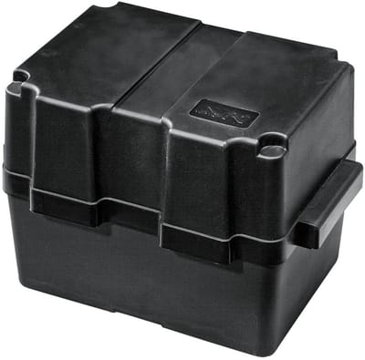 BREG Accubak met riem en beugel voor bevestiging - 280x195x230mm