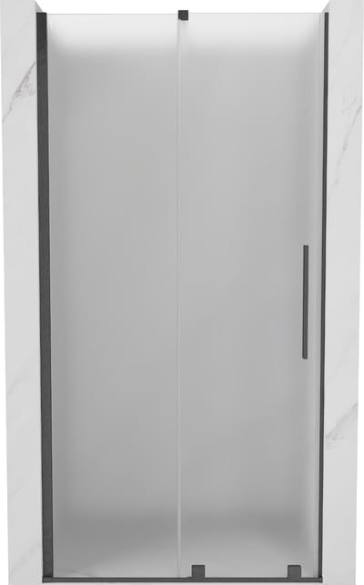 Mexen Velar schuifbare douchedeur 90 , mat, gepolijst grijs - 871-090-000-31-66