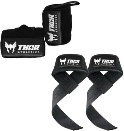 Liftingbanden en Polsbanden Set - Extra Sterk en Flexibel voor Krachttraining en Powerlifting