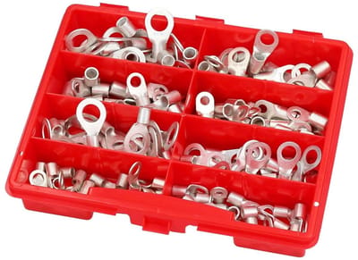 Kalitec Kali-1570 KALI-1570 Assortimentsdoos Krimpbare kabelogen 10-16 mm² | Koper | Kabelogen | Kabeloogset | Vertind | Kabelogen met klauw | Trekontlasting