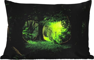 Buitenkussens - Tuin - Bomen - Bos - Groen - Landschap - Natuur - 50x30 cm
