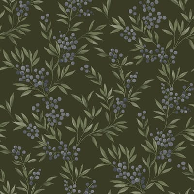 Boråstapeter Vliesbehang 4715 - Woodland - Botanisch Beige - 53cm x 10.05m